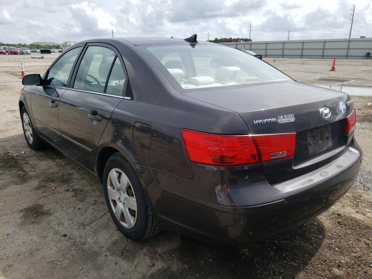 Photo 3 from auction – 2009 HYUNDAI SONATA GLS with VIN 5NPET46C19H509455