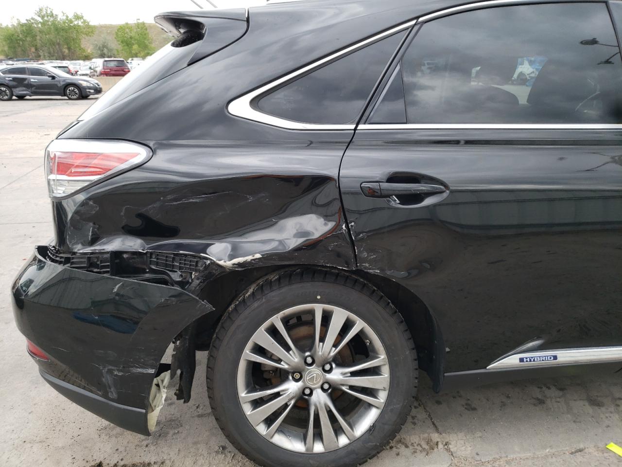 Photo 9 from auction – 2013 LEXUS RX 450 with VIN JTJBC1BAXD2057776