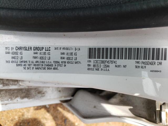 Photo 10 from auction – 2015 CHRYSLER 200 S with VIN 1C3CCCBB2FN579741