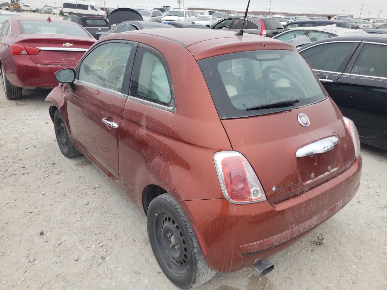 Photo 16 from auction – 2012 FIAT 500 POP with VIN 3C3CFFAR5CT385126