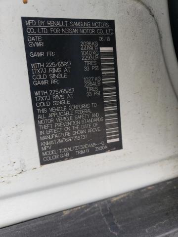 Foto 10 de la subasta – 2016 NISSAN ROGUE S con VIN KNMAT2MT6GP716737