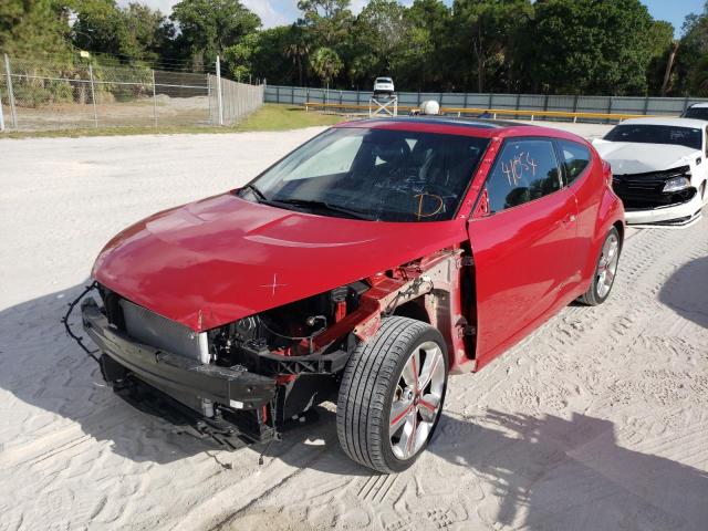 Photo 2 from auction – 2016 HYUNDAI VELOSTER with VIN KMHTC6AD4GU294557