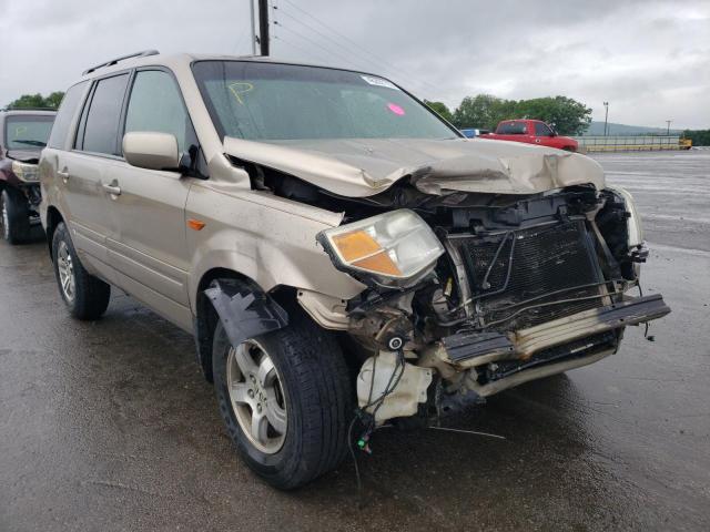 HONDA PILOT EX 2006 with VIN 5FNYF28496B002876 - Photo from auction