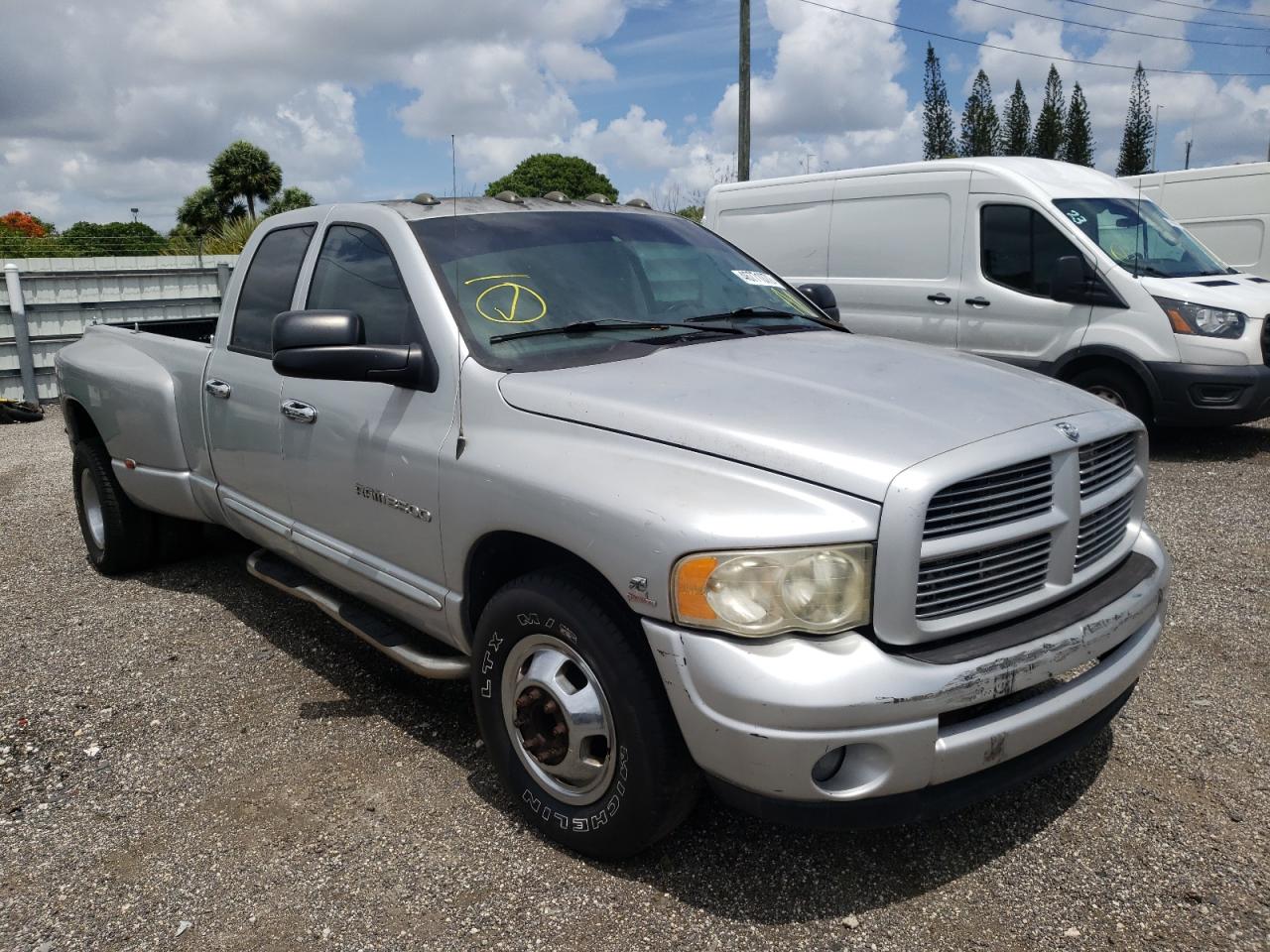 DODGE RAM 3500 S 2004 with VIN 3D7MA48C04G137807 - Photo from auction