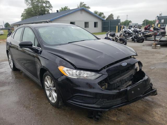 FORD FUSION SE 2017 with VIN 3FA6P0H79HR105144 - Photo from auction