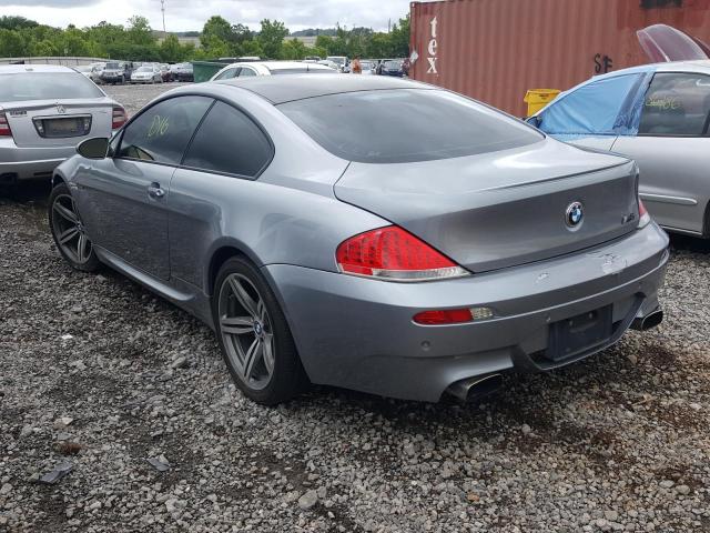 Photo 3 from auction – 2007 BMW M6 with VIN WBSEH93517B798929