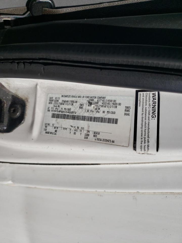 Photo 20 from auction – 2012 FORD ECONOLINE with VIN 1FDFE4FS0CDA52572