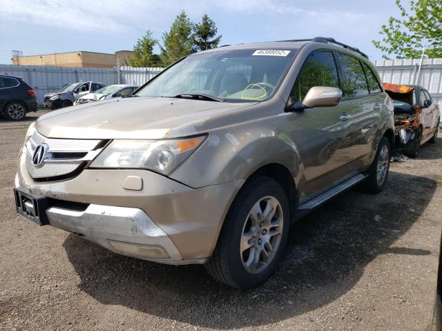 Photo 2 from auction – 2008 ACURA MDX TECHNO with VIN 2HNYD28368H508461