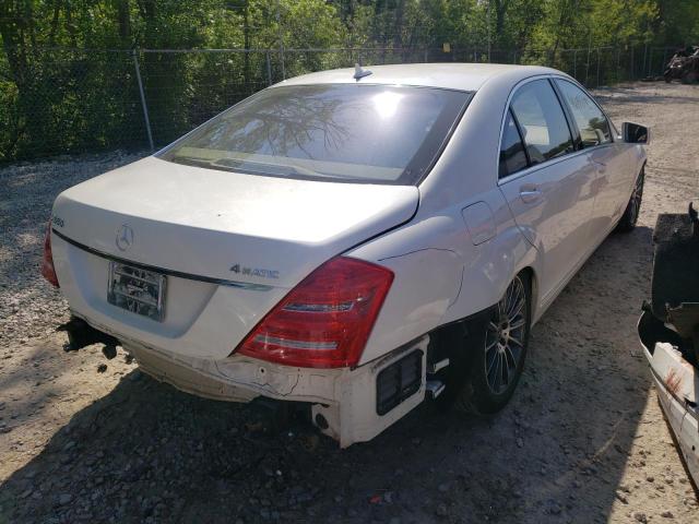Photo 4 from auction – 2011 MERCEDES-BENZ S 550 4MAT with VIN WDDNG8GBXBA408564