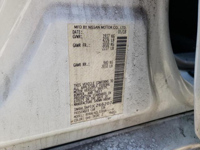 Photo 10 from auction – 2018 NISSAN ALTIMA 2.5 with VIN 1N4AL3AP3JC266207