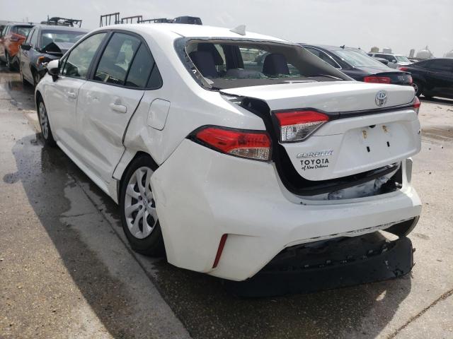 Photo 3 from auction – 2022 TOYOTA COROLLA LE with VIN JTDEPMAE1NJ201040