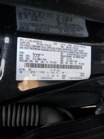 Photo 10 from auction – 2014 FORD FOCUS SE with VIN 1FADP3K22EL310529