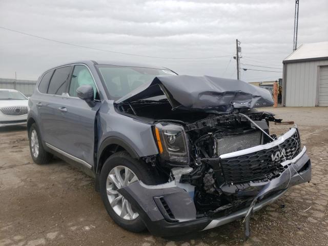 KIA TELLURIDE 2022 with VIN 5XYP2DHC8NG261201 - Photo from auction