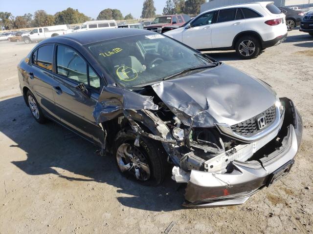 Photo 1 from auction – 2013 HONDA CIVIC LX with VIN 19XFB2F56DE240377