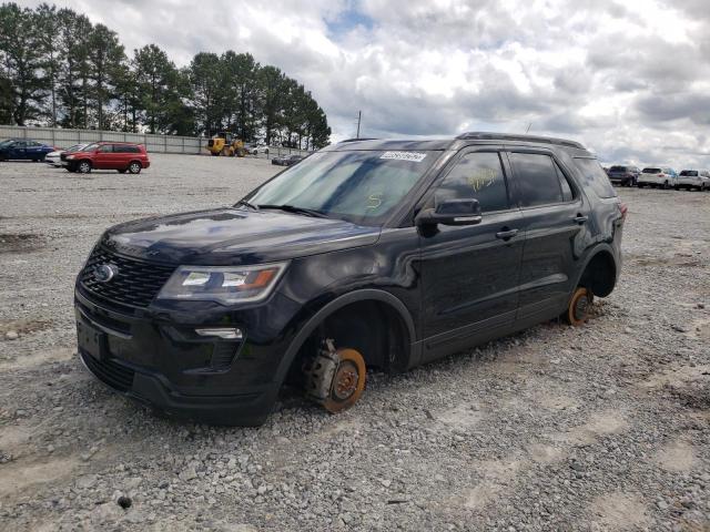 Photo 2 from auction – 2018 FORD EXPLORER S with VIN 1FM5K8GT5JGC11603