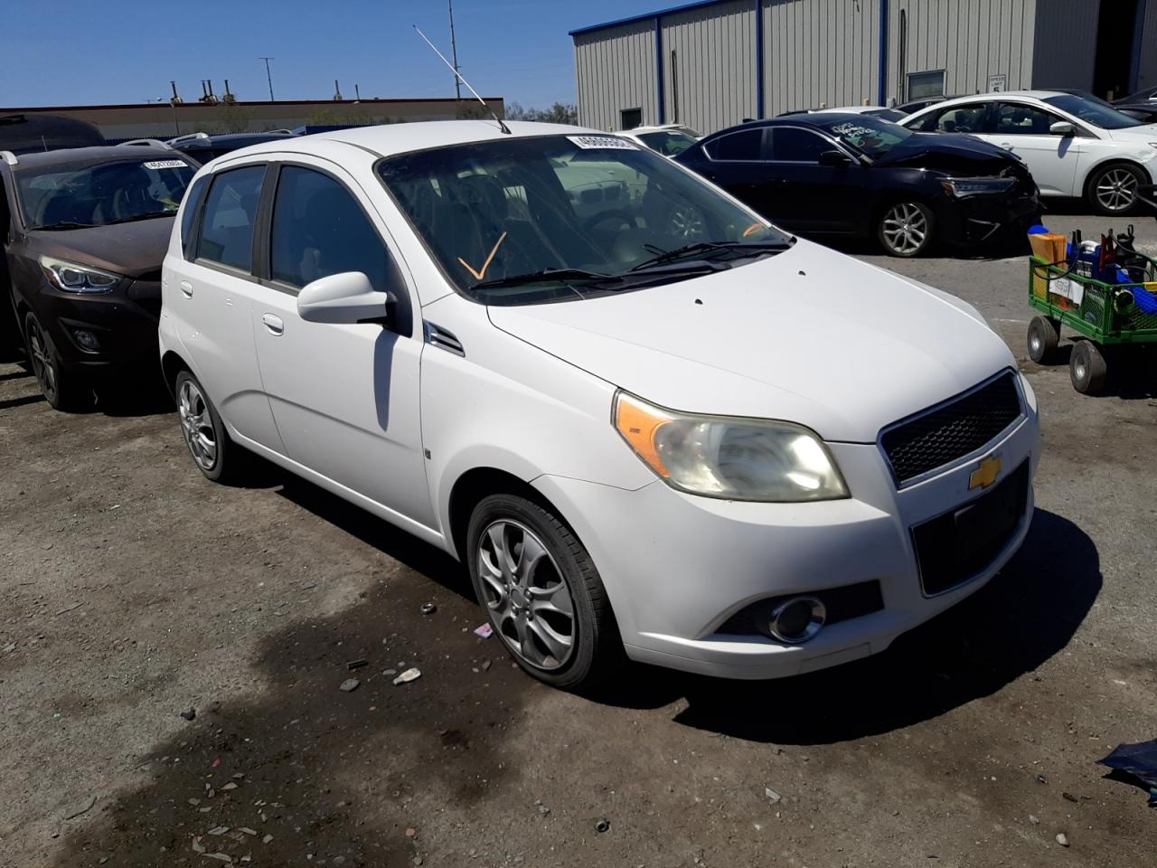 CHEVROLET AVEO LT 2009 with VIN KL1TG66E69B354712 - Photo from auction