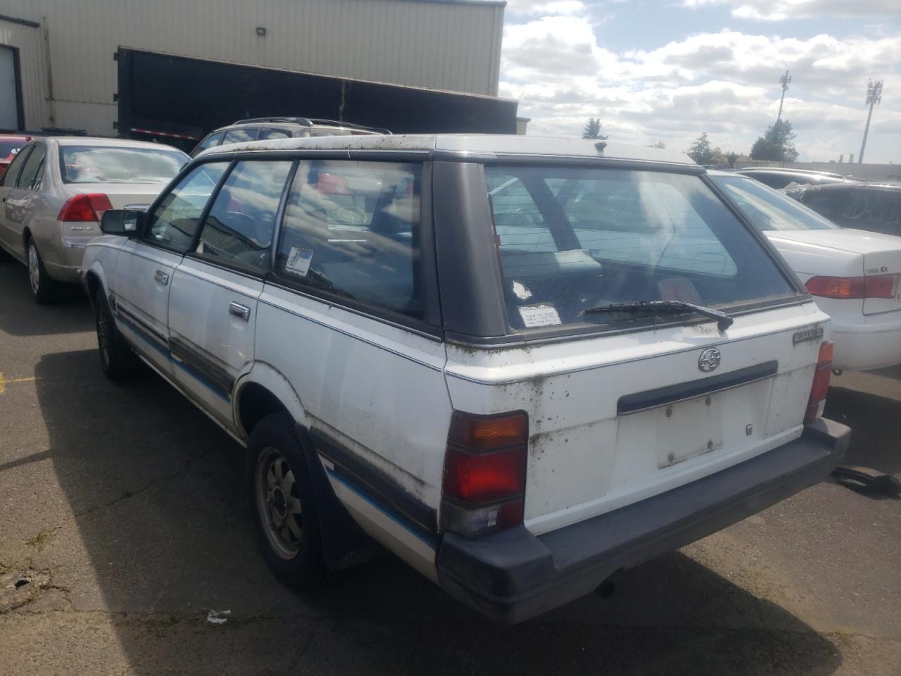 Photo 3 from auction – 1986 SUBARU GL 4WD with VIN JF2AN53B3GF466319
