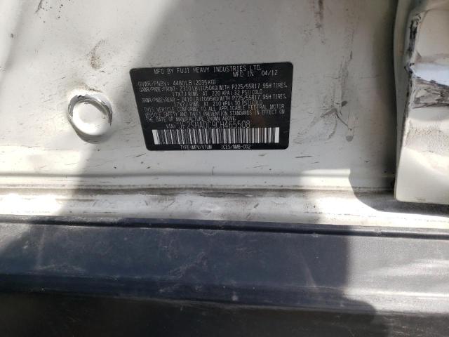 Photo 10 from auction – 2012 SUBARU FORESTER 2 with VIN JF2SHADC9CH465508