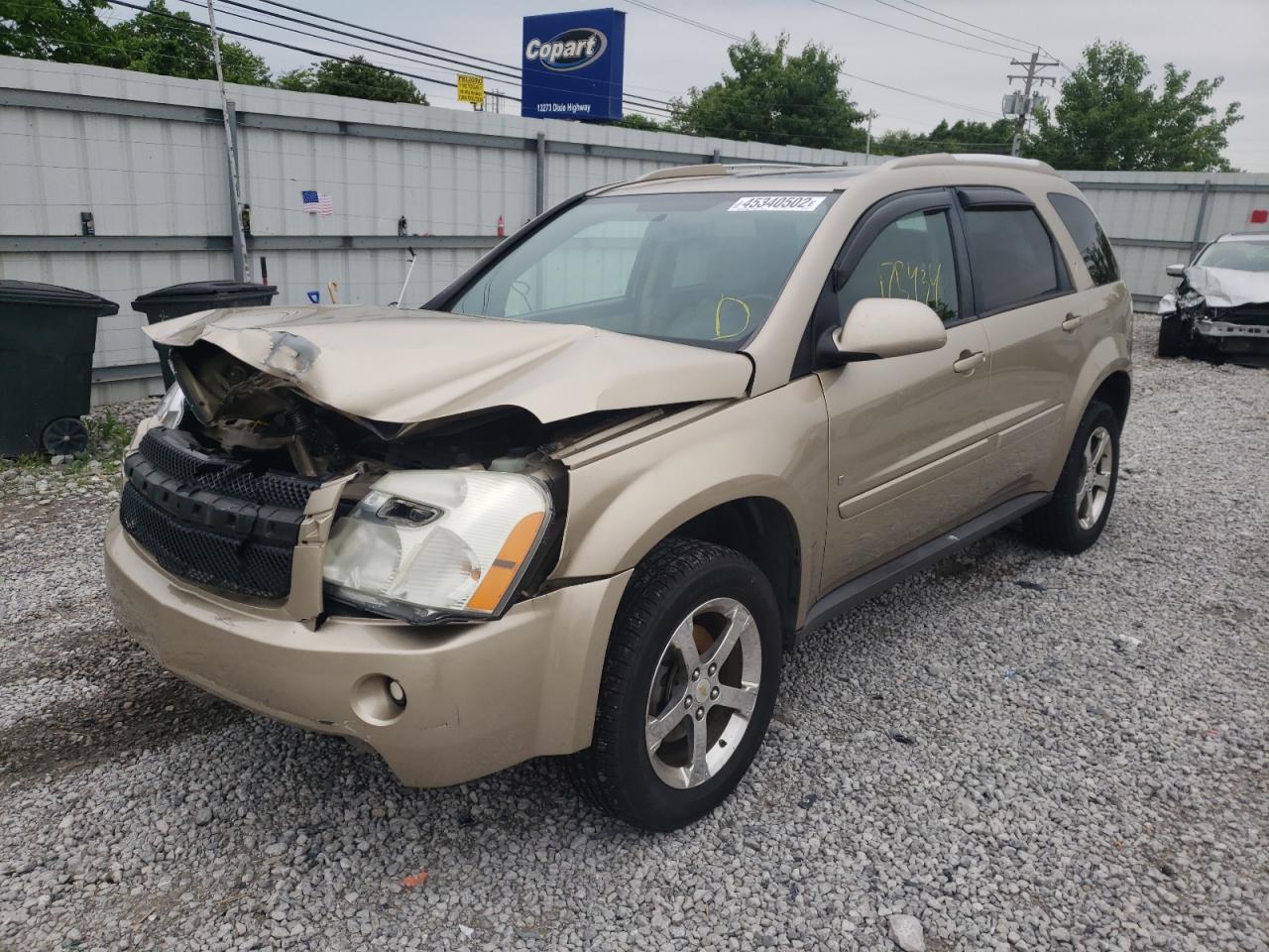 Photo 2 from auction – 2007 CHEVROLET EQUINOX LT with VIN 2CNDL73F376066458