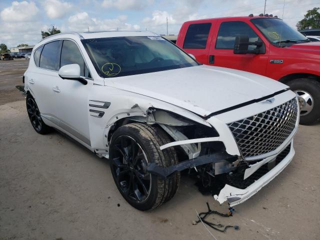 GENESIS GV80 BASE 2022 with VIN KMUHCESC3NU087906 - Photo from auction