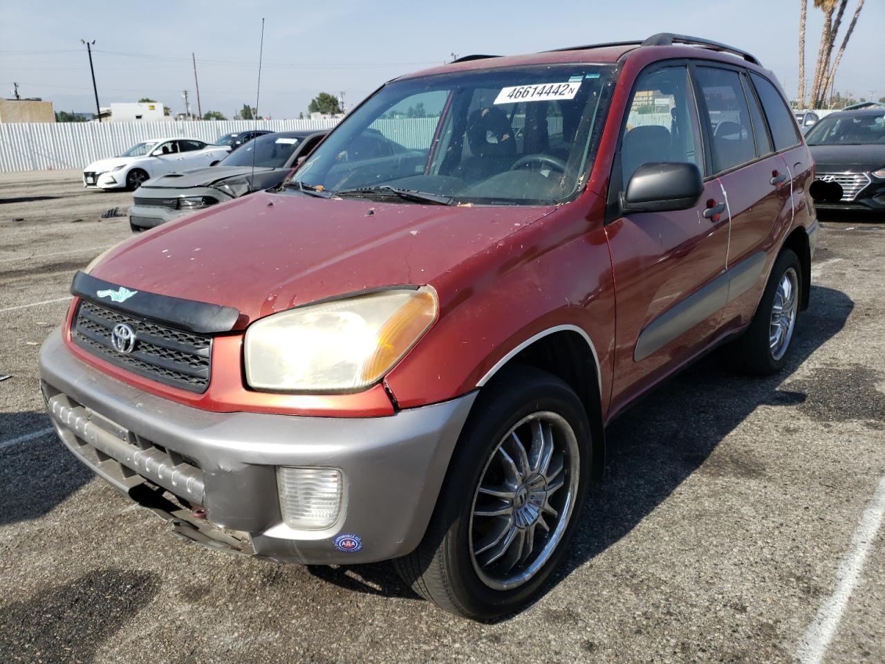 Photo 2 from auction – 2002 TOYOTA RAV4 with VIN JTEHH20V620131225