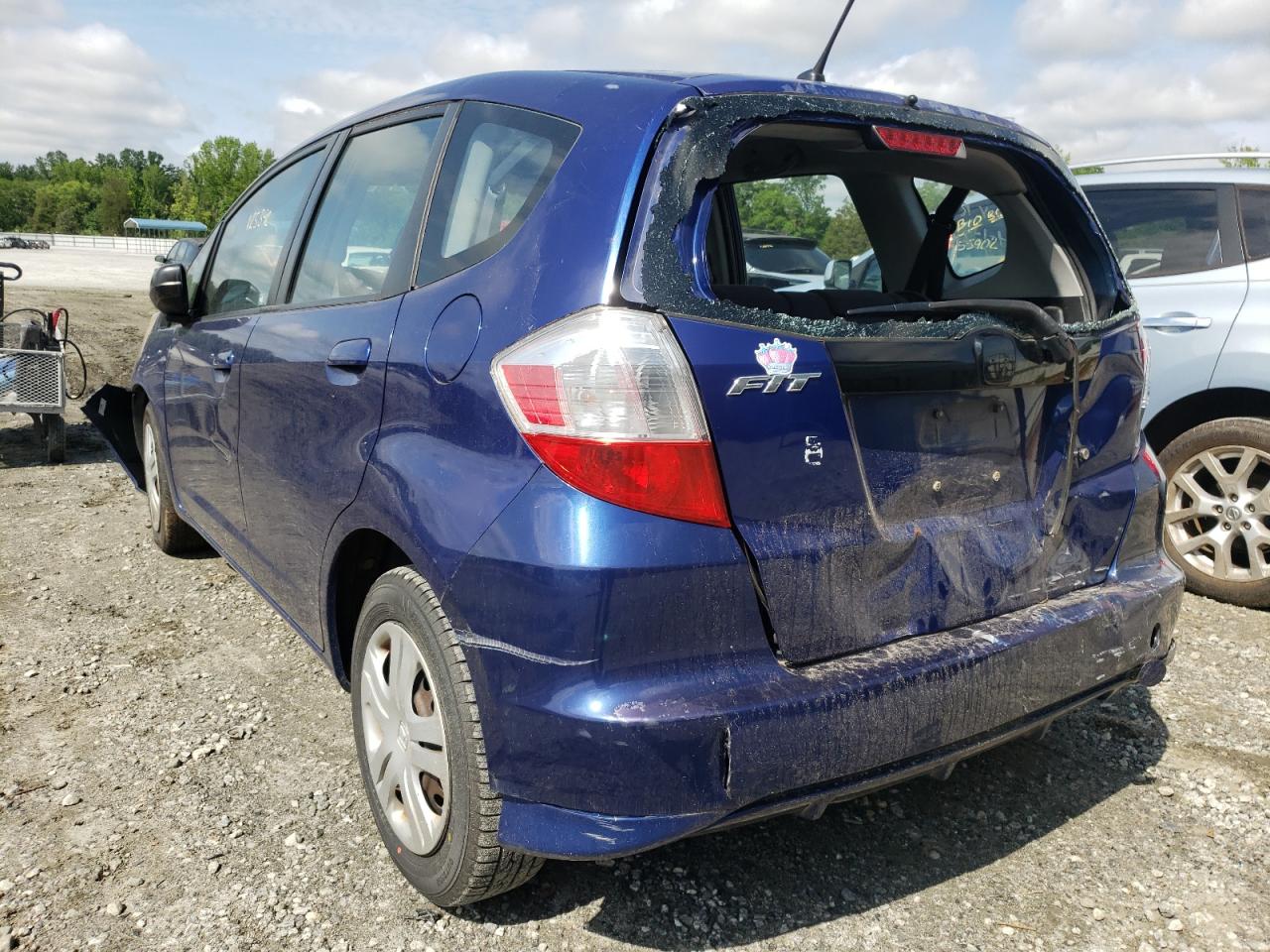 Photo 3 from auction – 2010 HONDA FIT with VIN JHMGE8H23AS019456