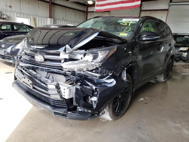 Photo 2 from auction – 2019 TOYOTA HIGHLANDER with VIN 5TDJZRFH6KS601425