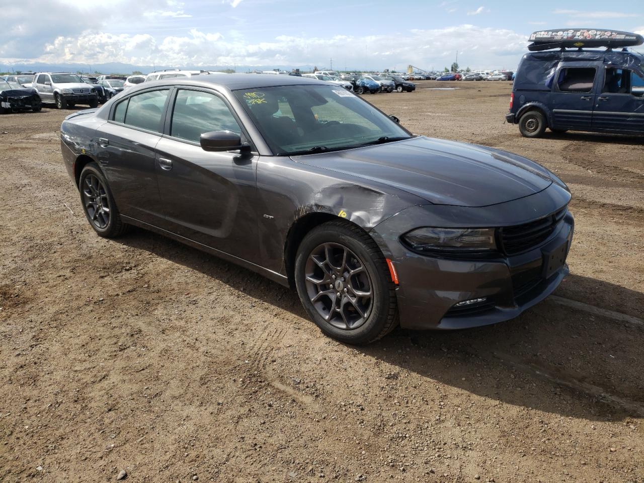 DODGE CHARGER GT 2018 with VIN 2C3CDXJG6JH158639 - Photo from auction