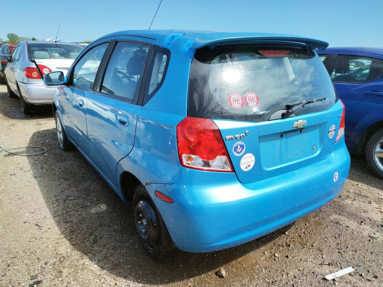 Photo 16 from auction – 2007 CHEVROLET AVEO BASE with VIN KL1TD66647B770076