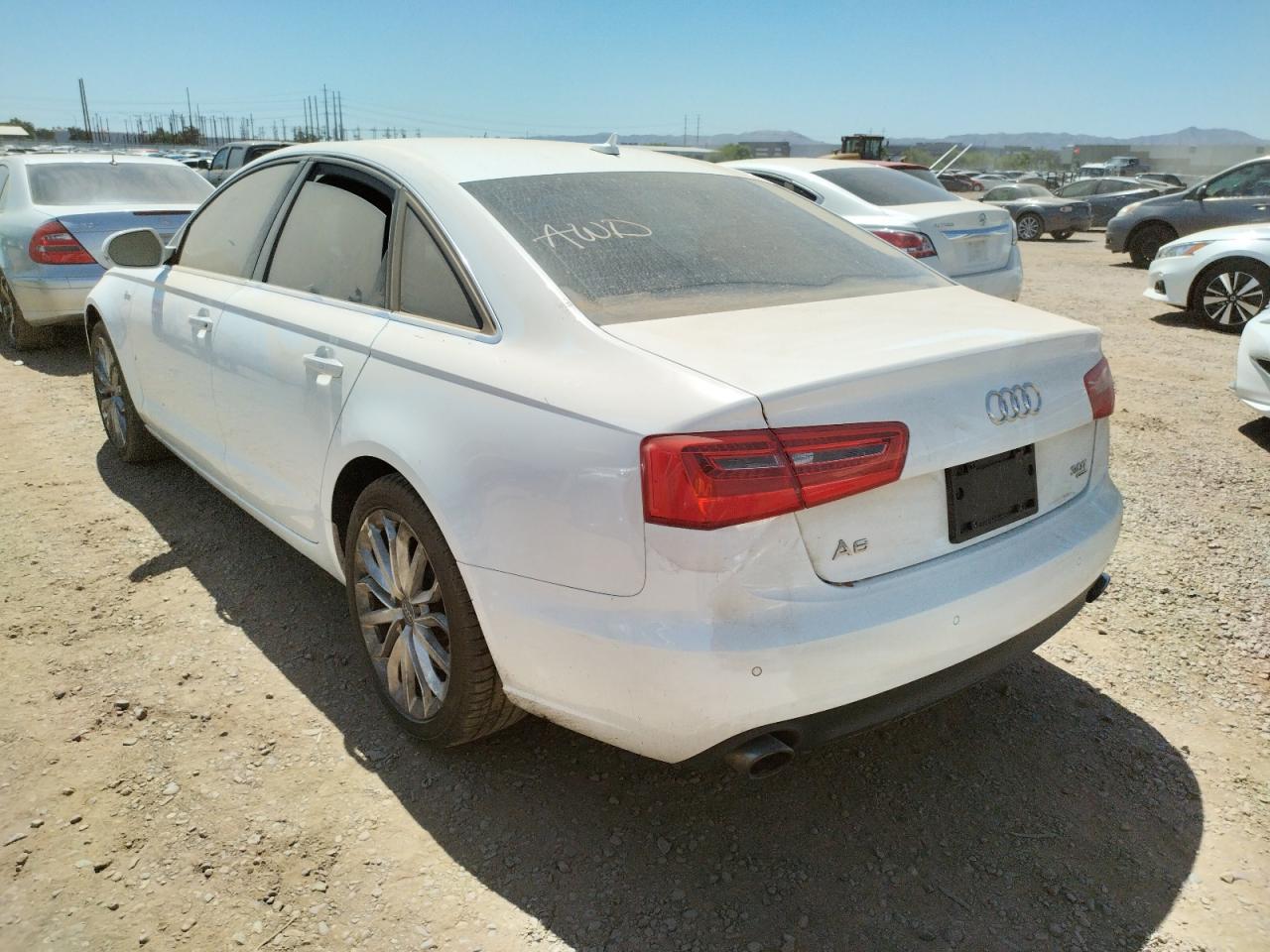 Photo 3 from auction – 2014 AUDI A6 PREMIUM with VIN WAUFGAFC2EN057062
