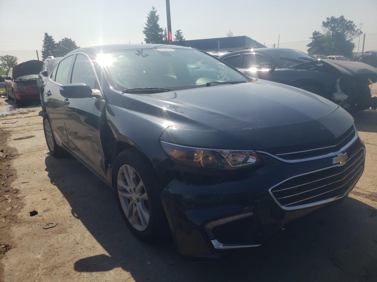 CHEVROLET MALIBU LT 2018 with VIN 1G1ZD5ST3JF155116 - Photo from auction
