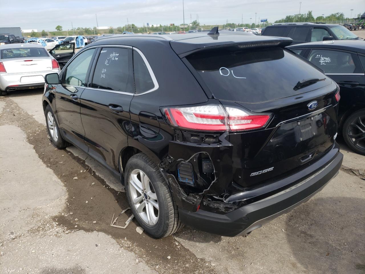 Photo 3 from auction – 2020 FORD EDGE SEL with VIN 2FMPK3J96LBA29539