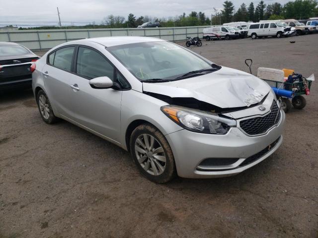 KIA FORTE LX 2014 with VIN KNAFX4A63E5123251 - Photo from auction