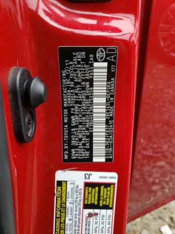 Photo 10 from auction – 2011 TOYOTA COROLLA BA with VIN 2T1BU4EE3BC752258