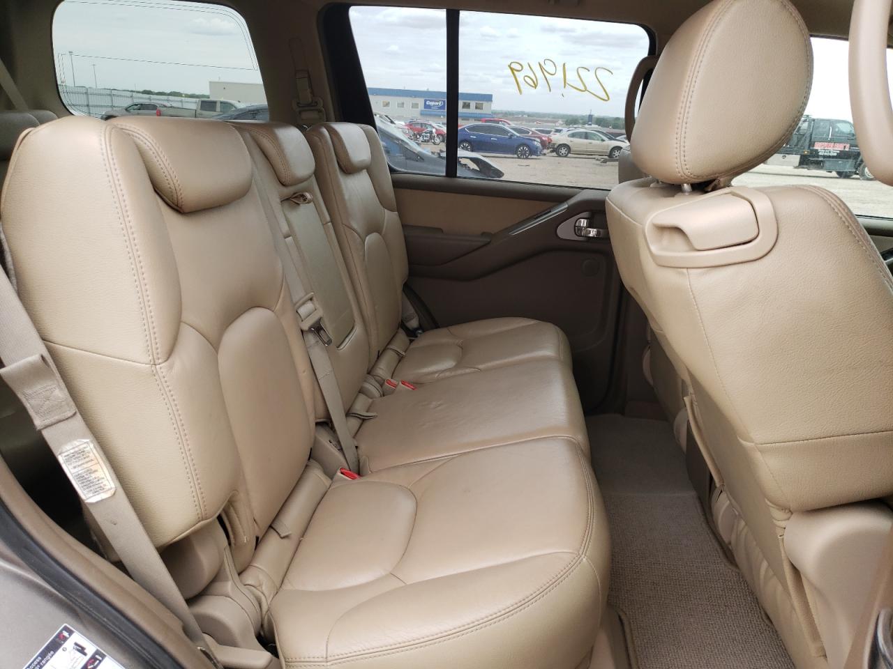 Photo 6 from auction – 2006 NISSAN PATHFINDER with VIN 5N1AR18W96C674630