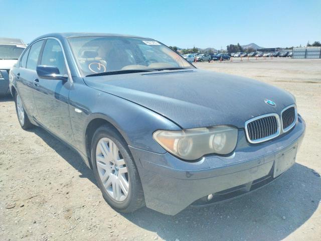 BMW 745 I 2003 with VIN WBAGL63443DP66864 - Photo from auction