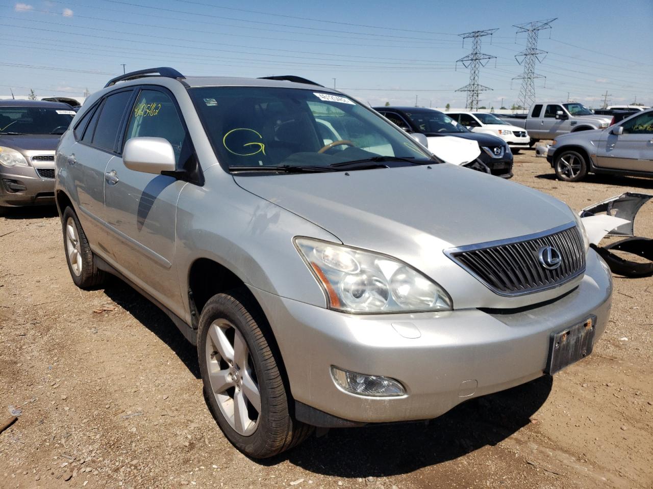 LEXUS RX 330 2006 with VIN 2T2HA31UX6C104038 - Photo from auction