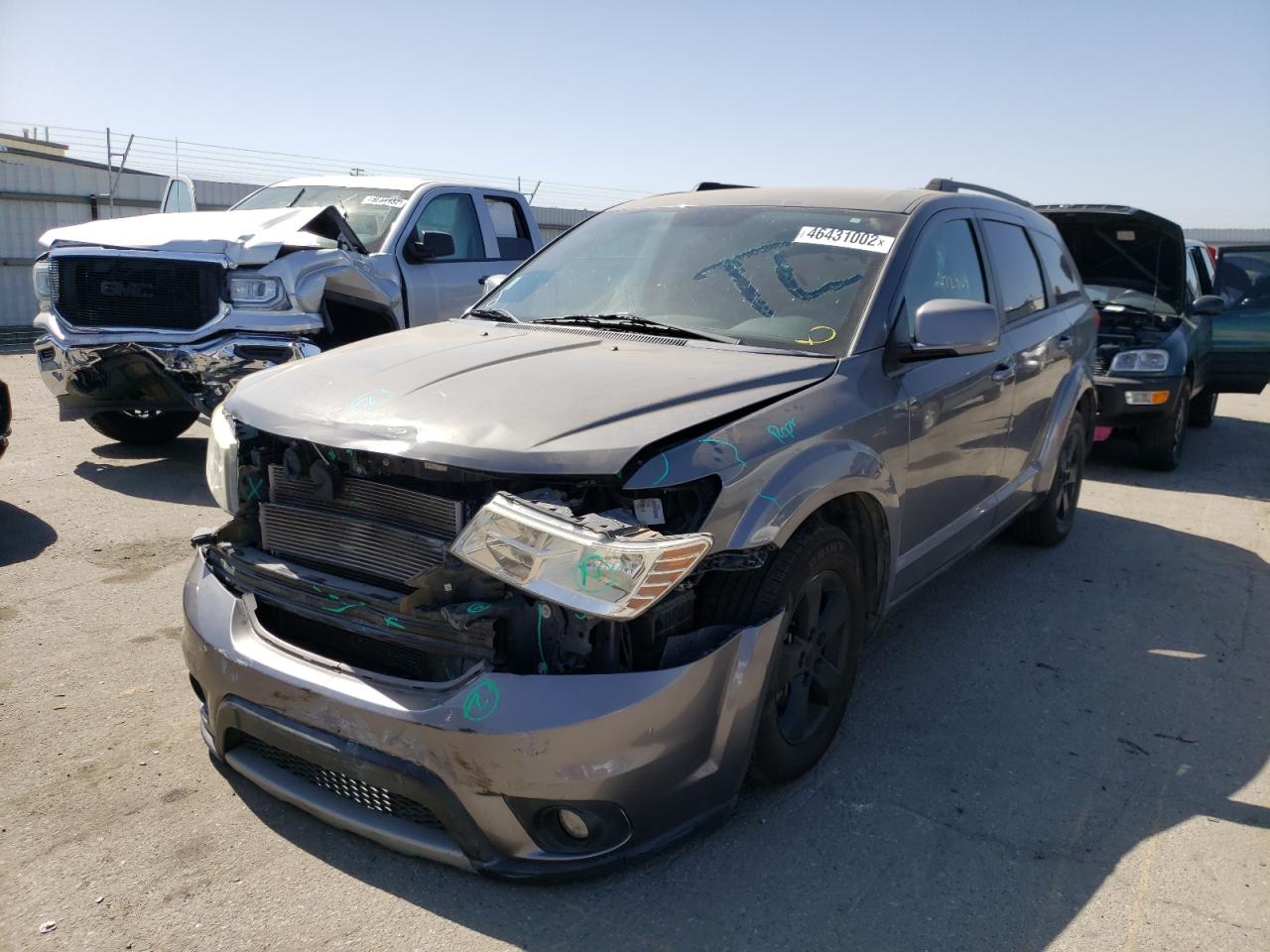 Photo 2 from auction – 2012 DODGE JOURNEY SX with VIN 3C4PDCBGXCT289457