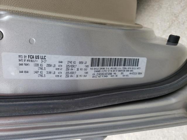 Photo 10 from auction – 2017 DODGE GRAND CARA with VIN 2C4RDGBG1HR732900