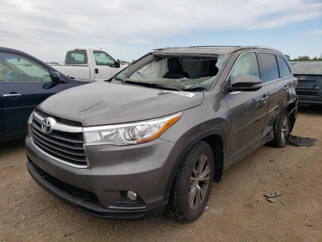 Photo 2 from auction – 2015 TOYOTA HIGHLANDER with VIN 5TDJKRFH7FS108038