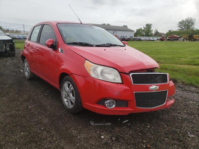 CHEVROLET AVEO LT 2009 with VIN KL1TG66E69B327431 - Photo from auction