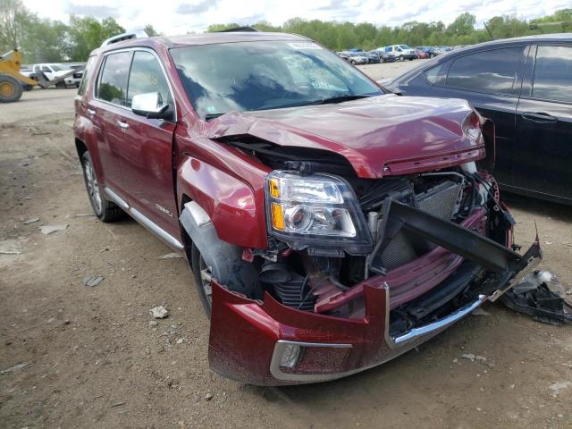 GMC TERRAIN DE 2017 with VIN 2GKFLVE38H6232600 - Photo from auction