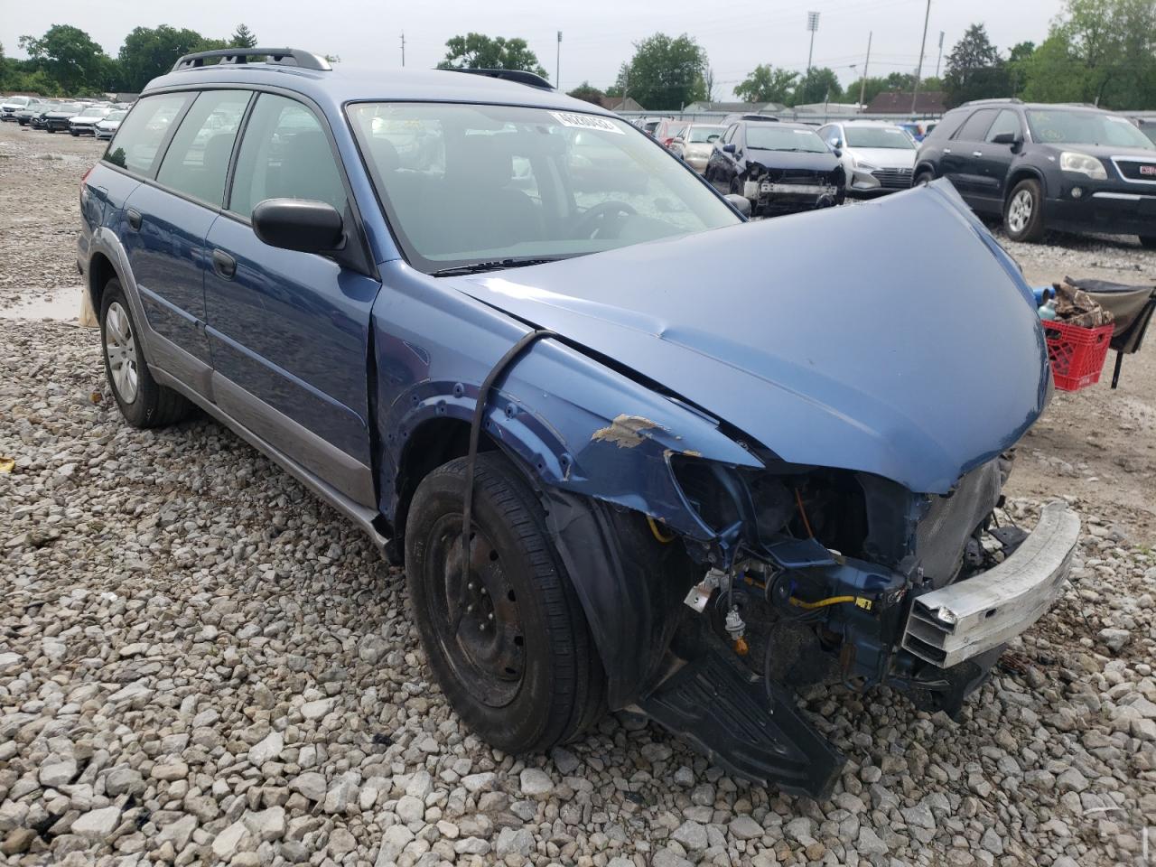 SUBARU OUTBACK 2008 with VIN 4S4BP60C987321535 - Photo from auction