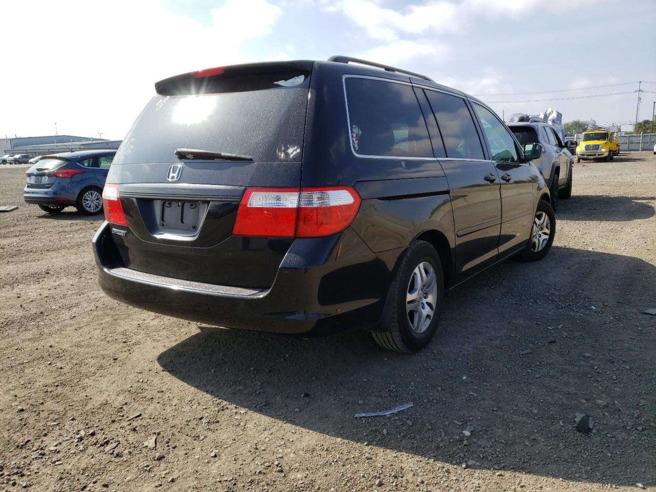 Photo 4 from auction – 2007 HONDA ODYSSEY EX with VIN 5FNRL38767B144679