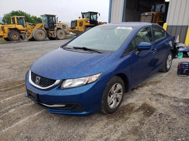 Photo 2 from auction – 2015 HONDA CIVIC LX with VIN 19XFB2F55FE216087