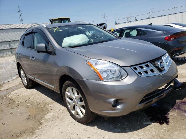 NISSAN ROGUE S 2013 with VIN JN8AS5MT6DW012161 - Photo from auction
