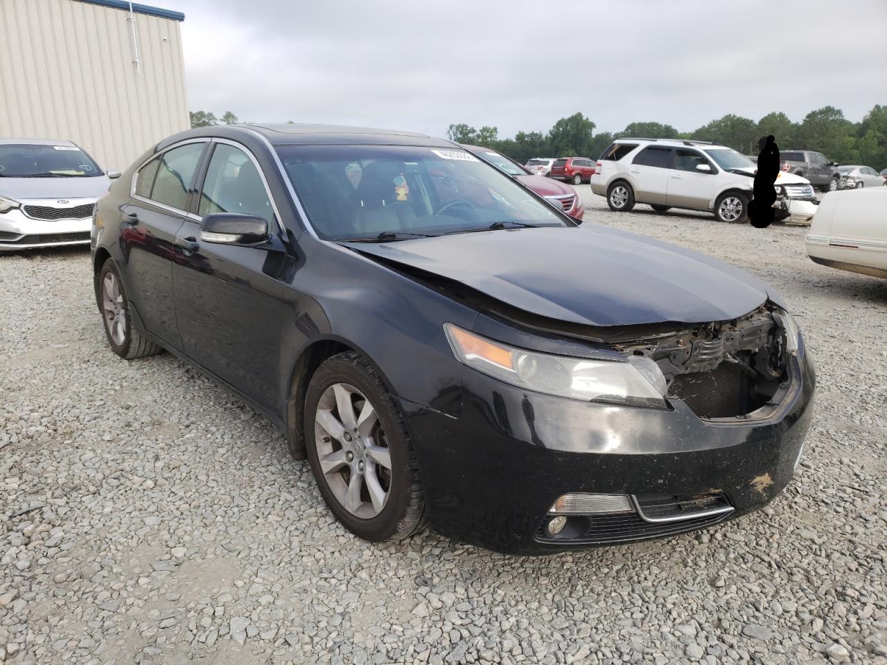 ACURA TL 2012 with VIN 19UUA8F21CA016326 - Photo from auction