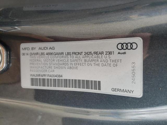 Photo 9 from auction – 2015 AUDI A5 PREMIUM with VIN WAUMFAFR1FA004084