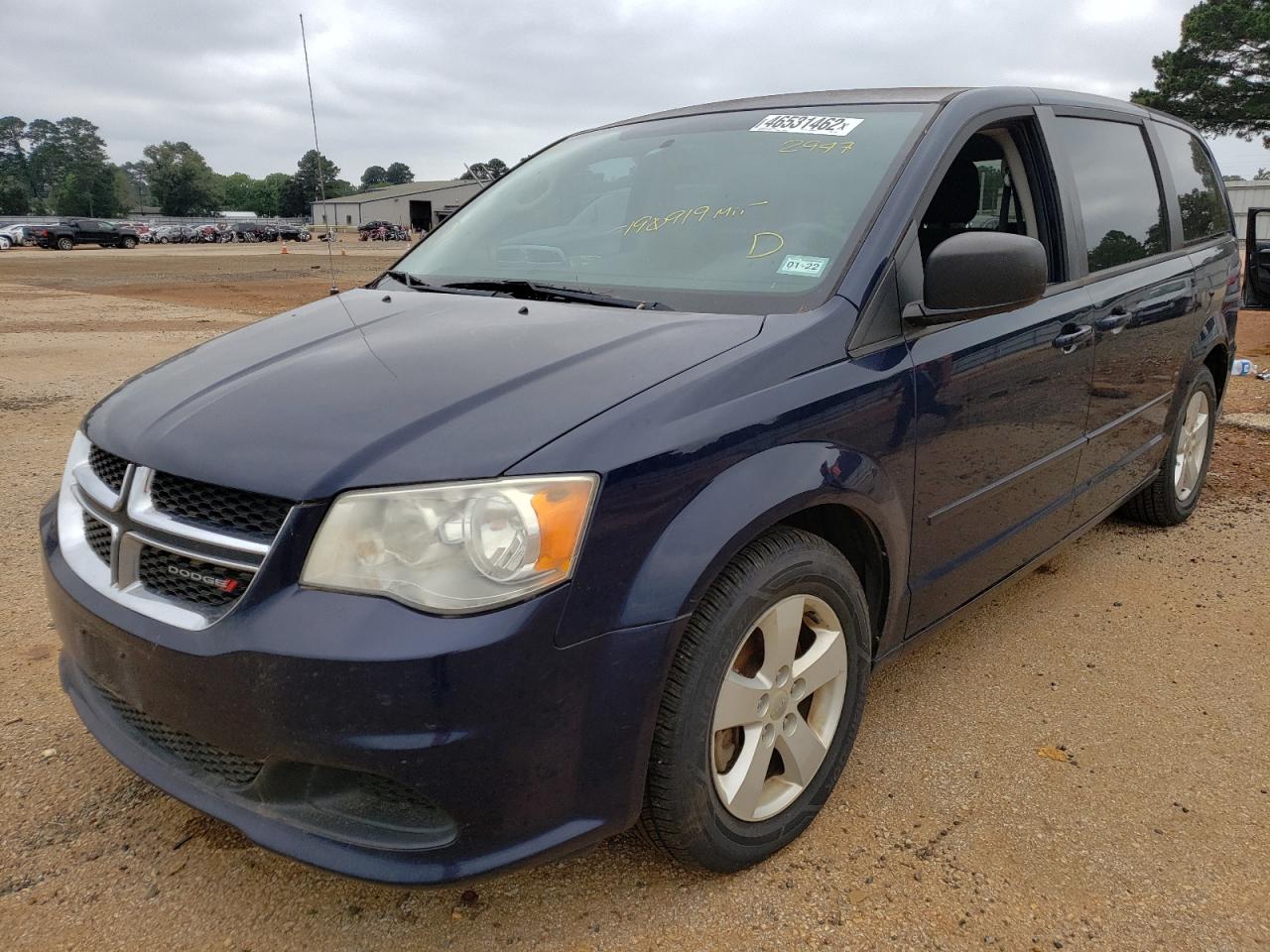 Photo 2 from auction – 2013 DODGE GRAND CARA with VIN 2C4RDGBGXDR532947