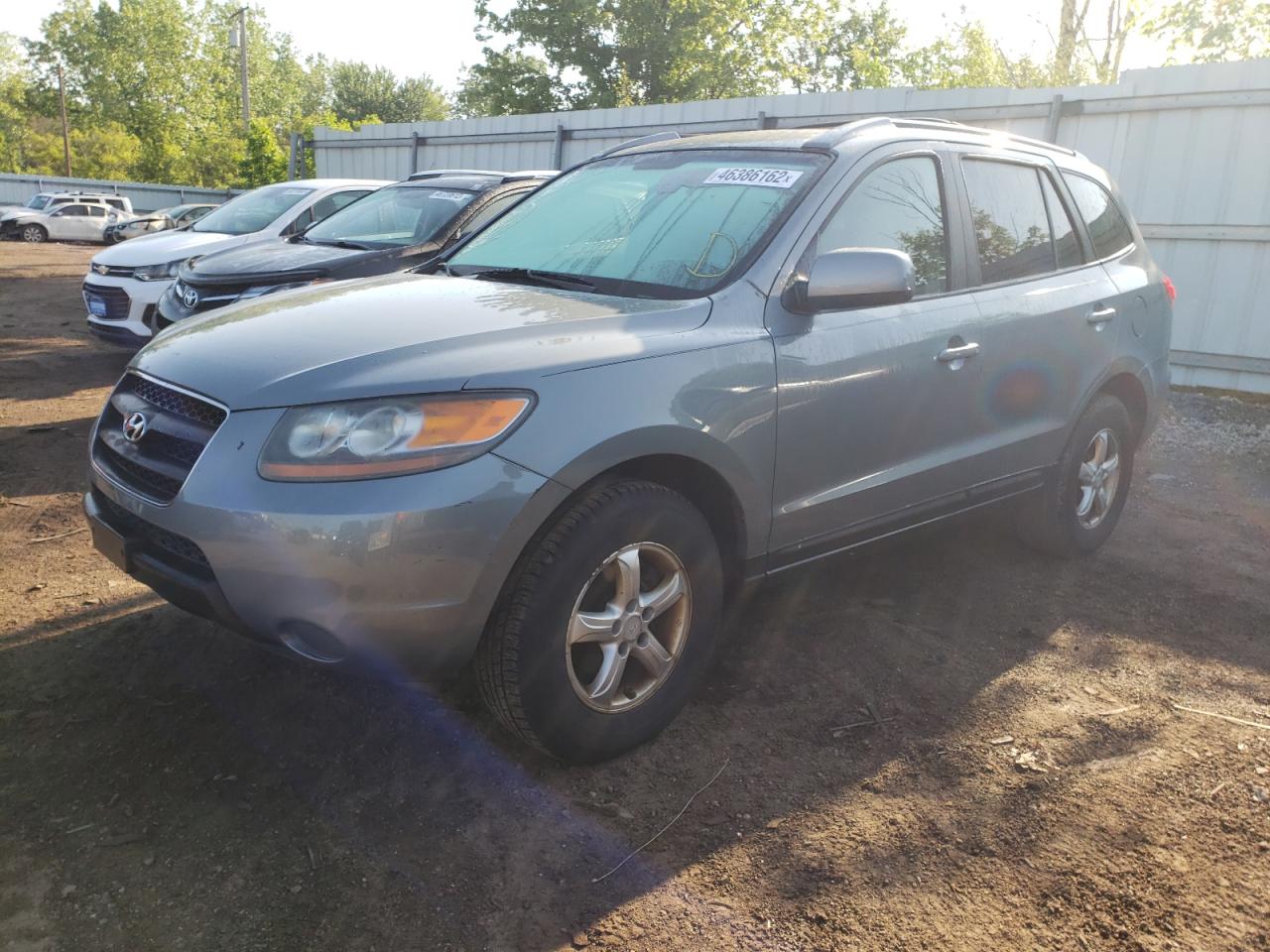 Photo 2 from auction – 2007 HYUNDAI SANTA FE G with VIN 5NMSG13D87H095278